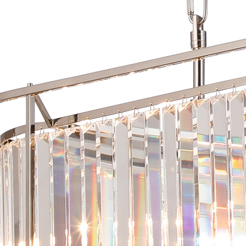 Mano Oval Pendant 7 Light